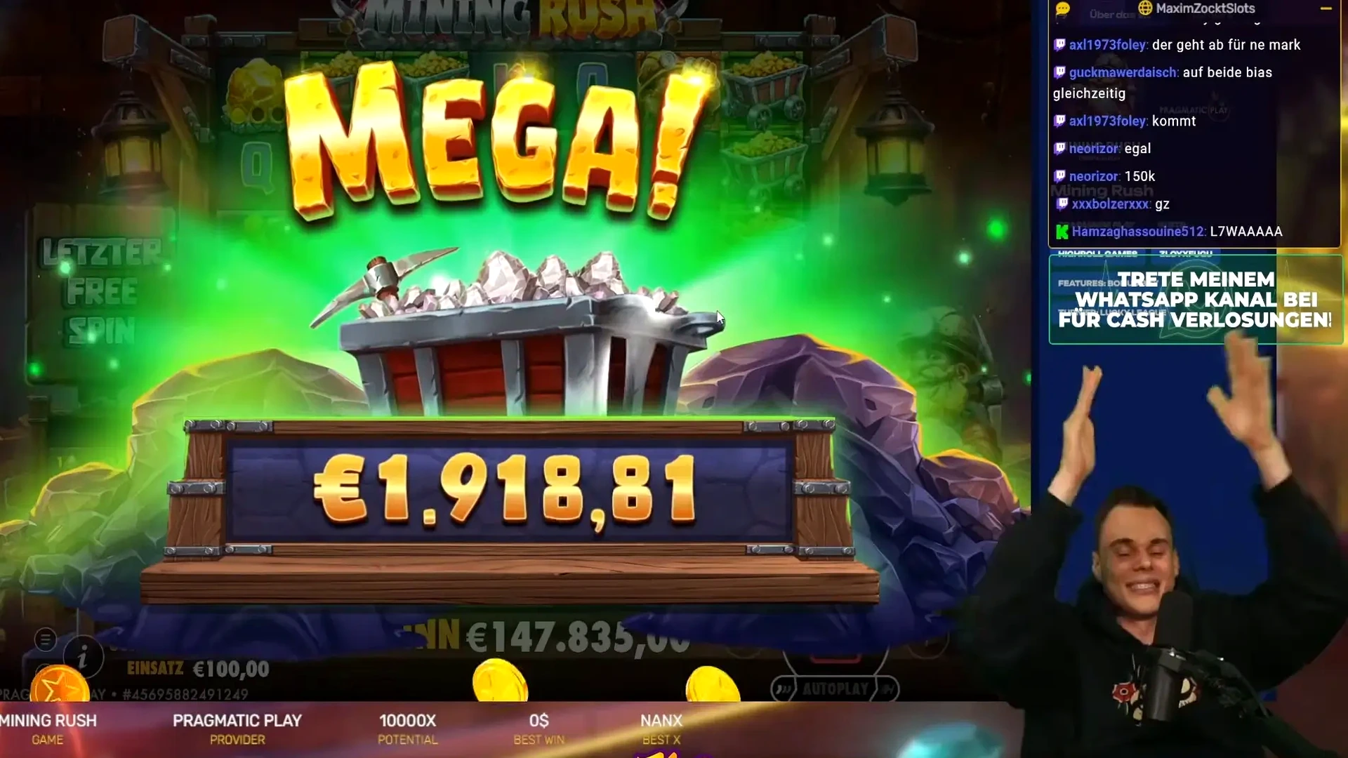 Bonus-Hunt-Opening bei MaximZocktSlots